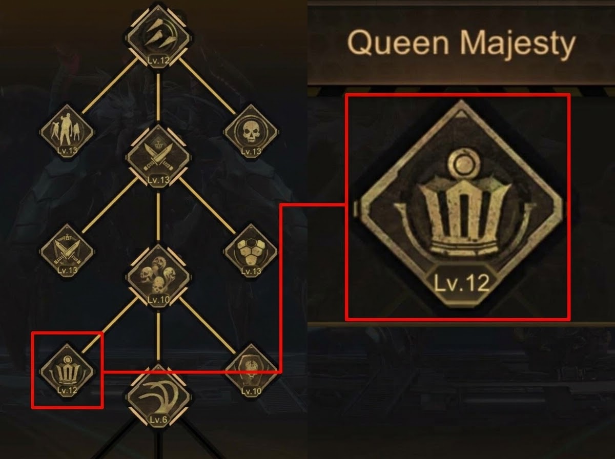 Queen Majesty talent icon at Lv 12