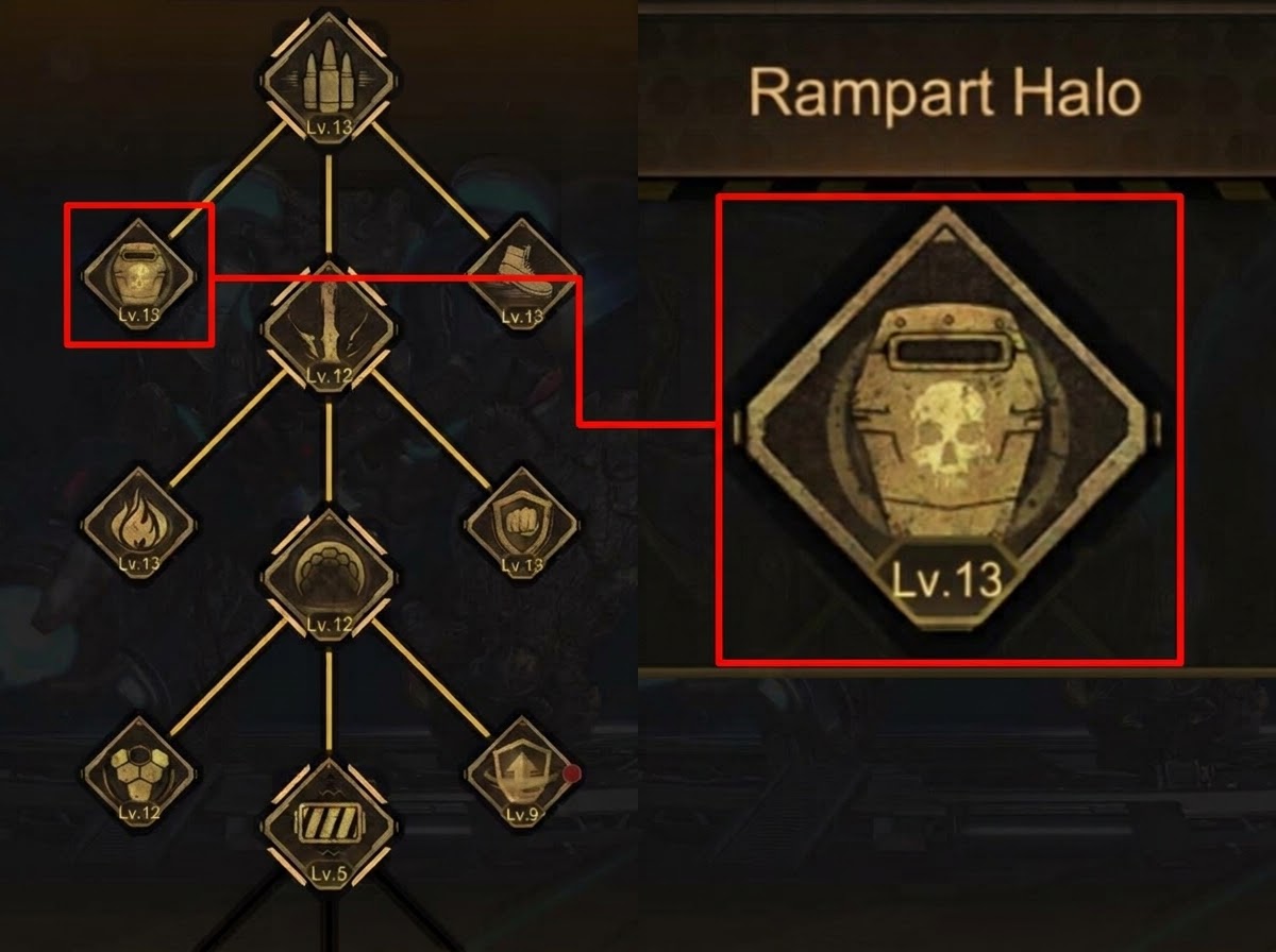Rampart Halo talent icon at Lv 13
